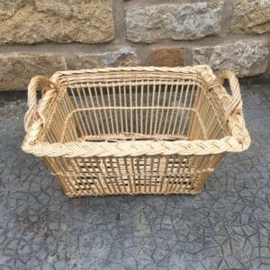 petite blanchisseuse osier blanc