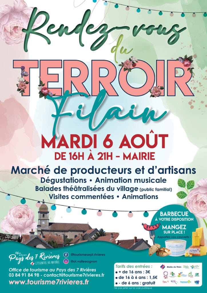 marché terrroir filain 6 aout